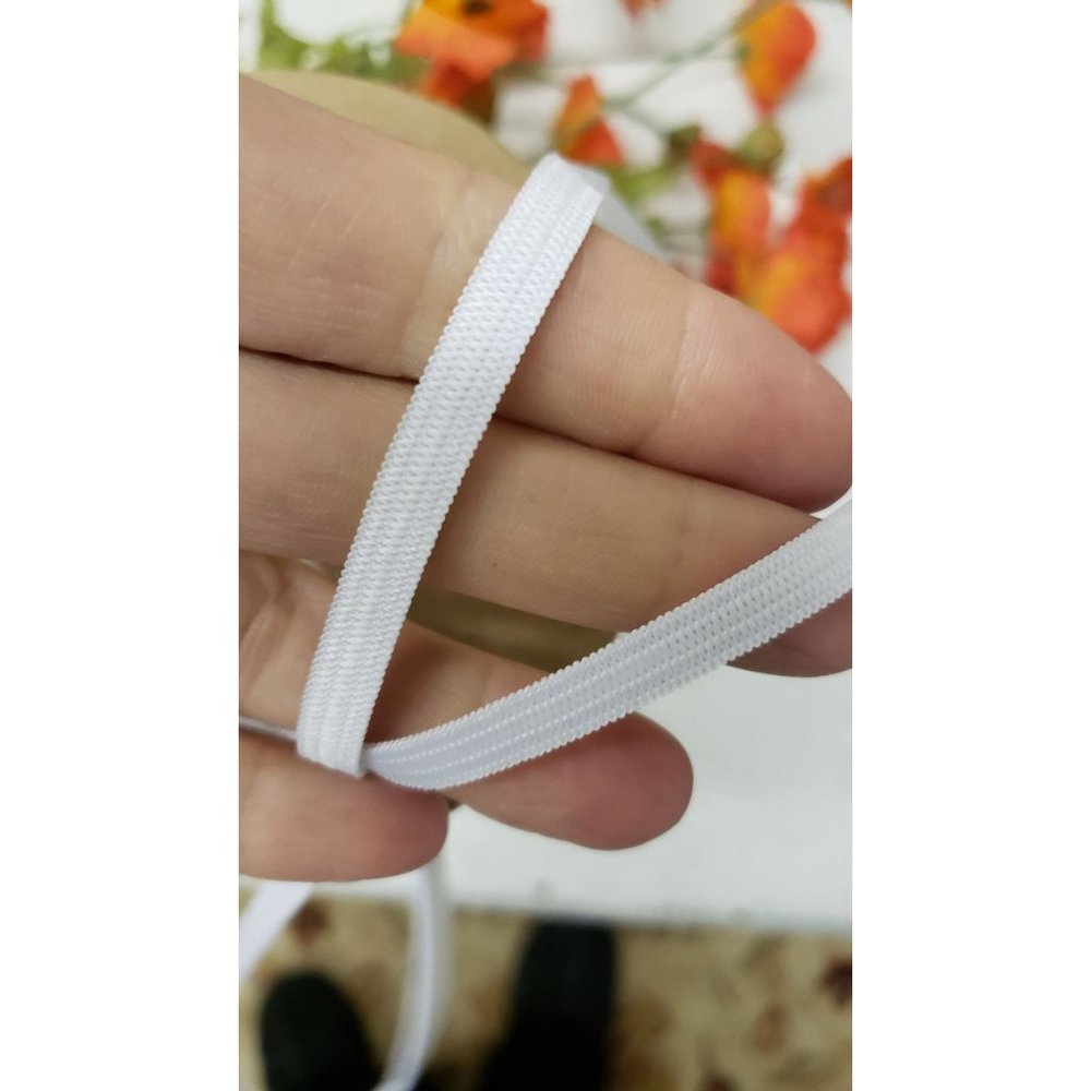 USA Made 1/4" Black Elastic, Or 3/8", Ten Yards, Also In White / Costuming - Picture 8 of 9